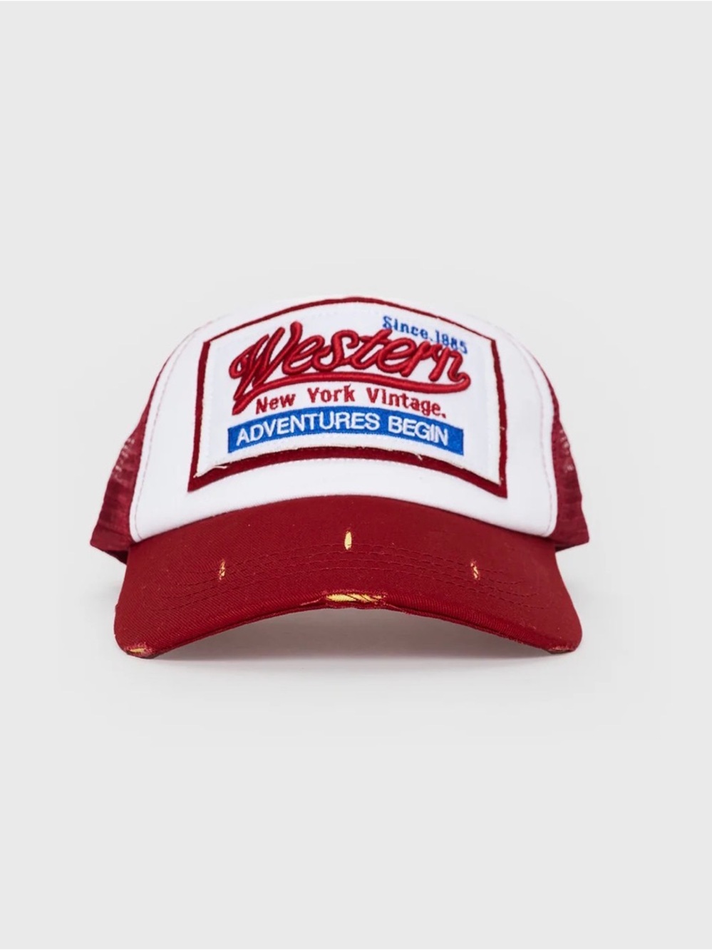 Princess Polly - Adventures Trucker Hat Burgundy